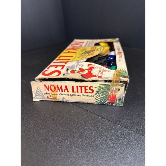 Vintage Noma Lites 7-Light Christmas String Lights - Picture 4 of 9